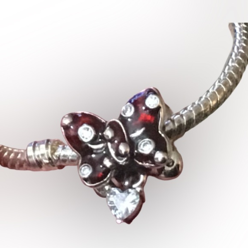 🌺 Disney Minnie Mouse Charm Pandora Style